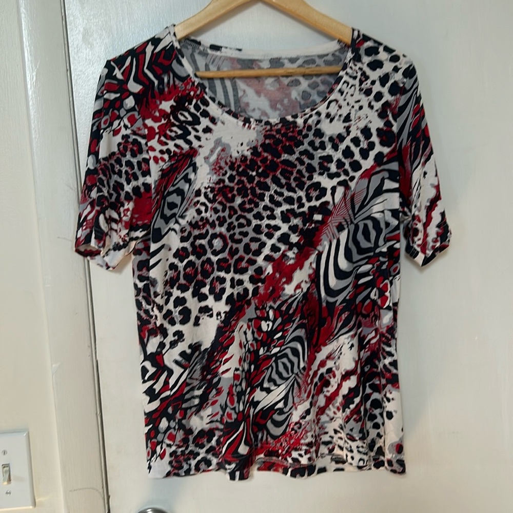 Animal print tshirt